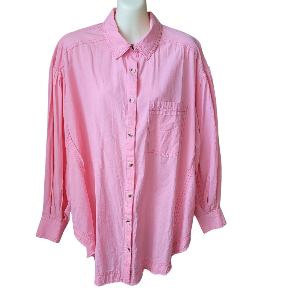 Free People Happy Hour Solid Strawberry Cream - Picture 4 of 16
